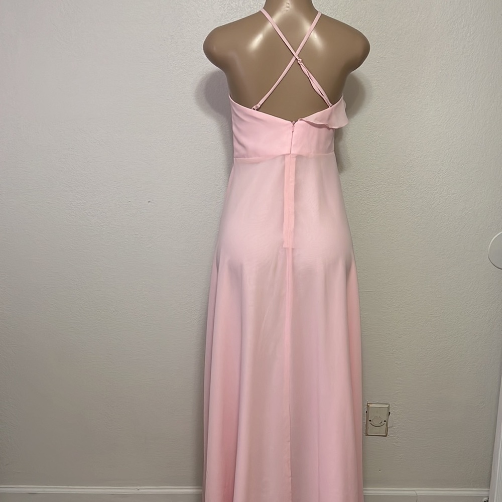 JJ’s House Petal Pink Bridesmaid Dress - Picture 3 of 5